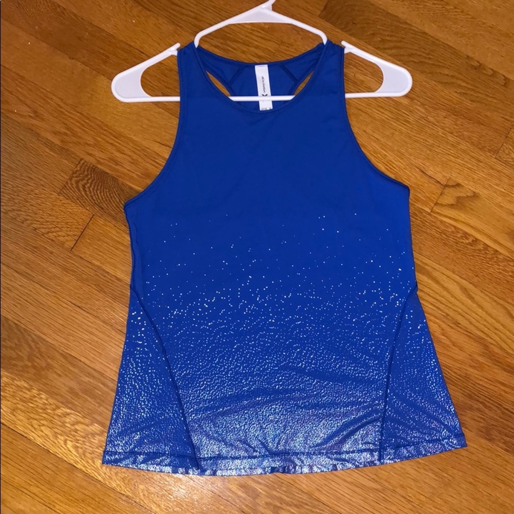 Target Blue Workout Tank
